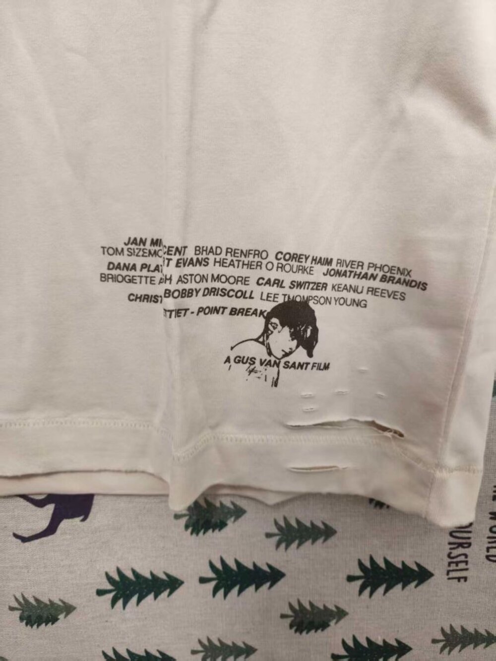 Paly Hollywood My Own Private Hollywood T-Shirt, Off-White - Picture 3 of 5